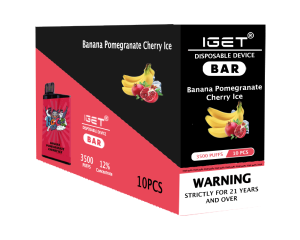 IGET Bar Banana Pomegranate Cherry Ice