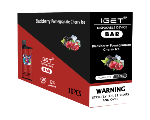 IGET Bar Blackberry Pomegranate Cherry Ice