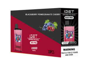 IGET Bar Pro Blackberry Pomegranate Cherry