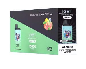 IGET Bar Pro Grapefruit Guava Lemon Ice