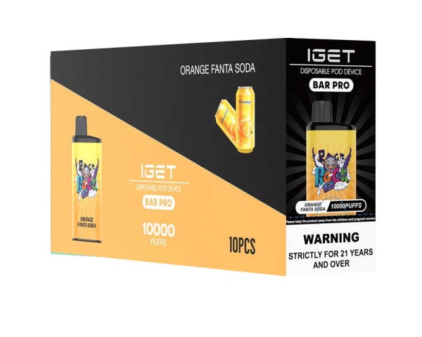 IGET Bar Pro Orange Fanta Soda