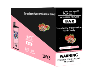 IGET Bar Strawberry Watermelon Hard Candy