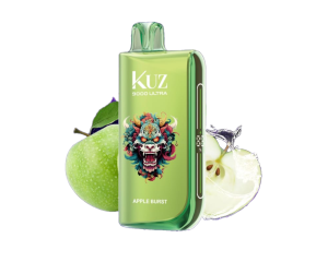 kuz ultra 9000 vape Apple Burst