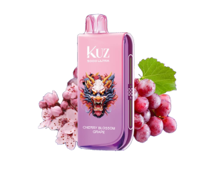 kuz ultra 9000 vape cherry blossom grapes