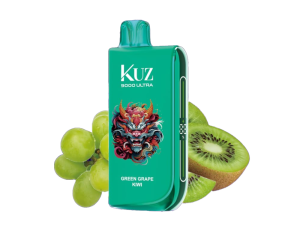 kuz ultra 9000 vape green grape kiwi