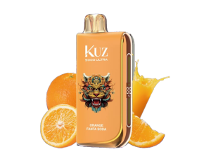 kuz ultra 9000 vape orange fanta soda