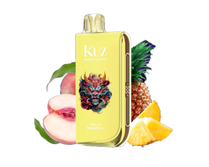 kuz ultra 9000 vape peach pineapple